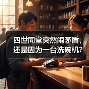 四世同堂突然闹矛盾，还是因为一台洗碗机？（图1）
