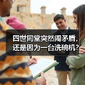 四世同堂突然闹矛盾，还是因为一台洗碗机？（图4）