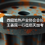 西藏地热产业协会会长王善民一行莅临天加考察交流（图4）