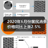 2020年6月份居民消费价格同比上涨2.5%（图3）