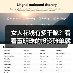 女人花钱有多干脆？看看董明珠的投资账单就知道了（图2）