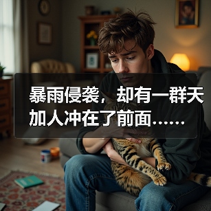 暴雨侵袭，却有一群天加人冲在了前面……（图3）