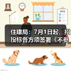 住建局:7月1日起,招投标各方须签署《不参与串标承诺书》(图1) 住建局:7月1日起,招投标各方须签署《不参与串标承诺书》(图1)