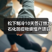 松下制冷10天签订恒力石化防疫物资增产项目（图3）