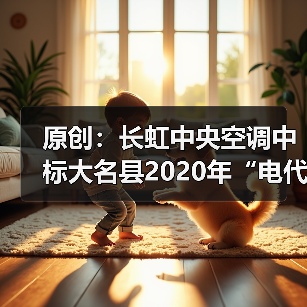 原创：长虹中央空调中标大名县2020年“电代煤”改造项目（图1）