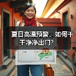 夏日高温预警，如何干干净净出门？（图2）