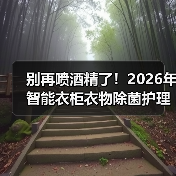 别再喷酒精了!2026年智能衣柜衣物除菌护理,真的能“洗”掉焦虑?(图2) 别再喷酒精了!2026年智能衣柜衣物除菌护理,真的能“洗”掉焦虑?(图2)