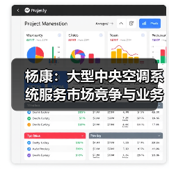 杨康:大型中央空调系统服务市场竞争与业务机会(图1) 杨康:大型中央空调系统服务市场竞争与业务机会(图1)