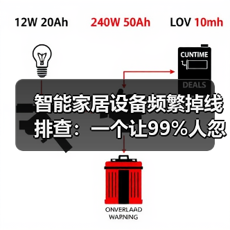 智能家居设备频繁掉线排查:一个让99%人忽略的真相(图3) 智能家居设备频繁掉线排查:一个让99%人忽略的真相(图3)