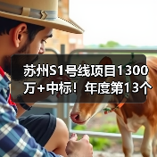 苏州S1号线项目1300万+中标！年度第13个轨道交通项目落地（图4）