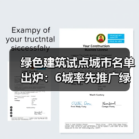绿色建筑试点城市名单出炉：6城率先推广绿色建材（图3）