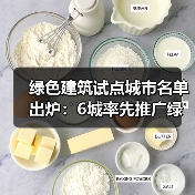 绿色建筑试点城市名单出炉：6城率先推广绿色建材（图1）