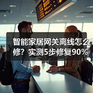 智能家居网关离线怎么修？实测5步修复90%断连故障（图3）