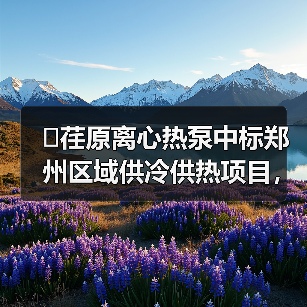 �荏原离心热泵中标郑州区域供冷供热项目,节能新标杆?(图3) �荏原离心热泵中标郑州区域供冷供热项目,节能新标杆?(图3)