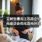 艾默生建言江苏政企协商座谈会优化营商环境助力企业发展(图1) 艾默生建言江苏政企协商座谈会优化营商环境助力企业发展(图1)