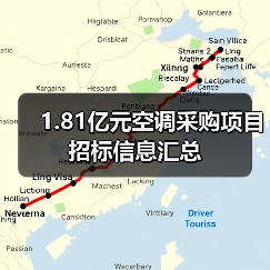 1.81亿元空调采购项目招标信息汇总（图1）
