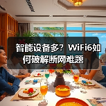 智能设备多?WiFi6如何破解断网难题(图3) 智能设备多?WiFi6如何破解断网难题(图3)