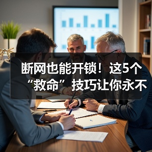 断网也能开锁!这5个“救命”技巧让你永不锁门外(图1) 断网也能开锁!这5个“救命”技巧让你永不锁门外(图1)