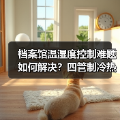 档案馆温湿度控制难题如何解决?四管制冷热一体机组解决方案(图2) 档案馆温湿度控制难题如何解决?四管制冷热一体机组解决方案(图2)
