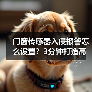 门窗传感器入侵报警怎么设置?3分钟打造高安全家庭防线(图3) 门窗传感器入侵报警怎么设置?3分钟打造高安全家庭防线(图3)
