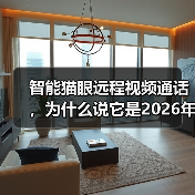 智能猫眼远程视频通话,为什么说它是2026年家装安全刚需?(图4) 智能猫眼远程视频通话,为什么说它是2026年家装安全刚需?(图4)