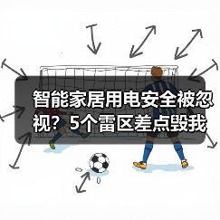 智能家居用电安全被忽视?5个雷区差点毁我家(图1) 智能家居用电安全被忽视?5个雷区差点毁我家(图1)