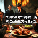 关闭WiFi智能家居：离线语音控制为何更安全？（图1）