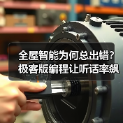 全屋智能为何总出错?极客版编程让听话率飙升92%(图4) 全屋智能为何总出错?极客版编程让听话率飙升92%(图4)