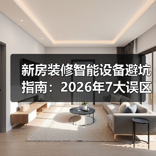 新房装修智能设备避坑指南：2026年7大误区你踩中几个？（图2）