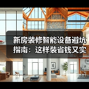 新房装修智能设备避坑指南:这样装省钱又实用(图4) 新房装修智能设备避坑指南:这样装省钱又实用(图4)