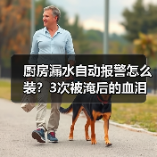 厨房漏水自动报警怎么装？3次被淹后的血泪经验大公开（图1）