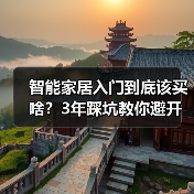 智能家居入门到底该买啥?3年踩坑教你避开雷区(图1) 智能家居入门到底该买啥?3年踩坑教你避开雷区(图1)