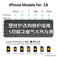 壁挂炉选购维护指南：5招解决暖气不热与费气问题（图2）